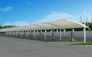 蓝田县膜结构停车棚