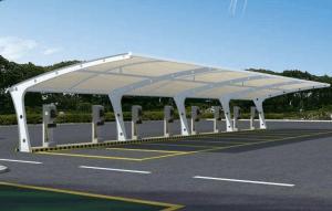 蓝田县膜结构停车棚