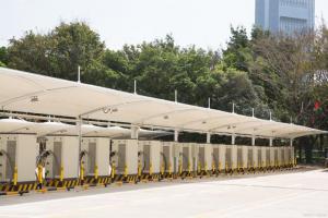 蓝田县膜结构停车棚