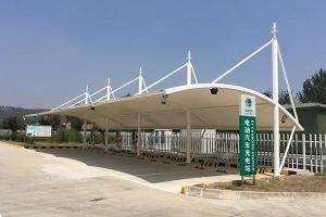 蓝田县膜结构停车棚